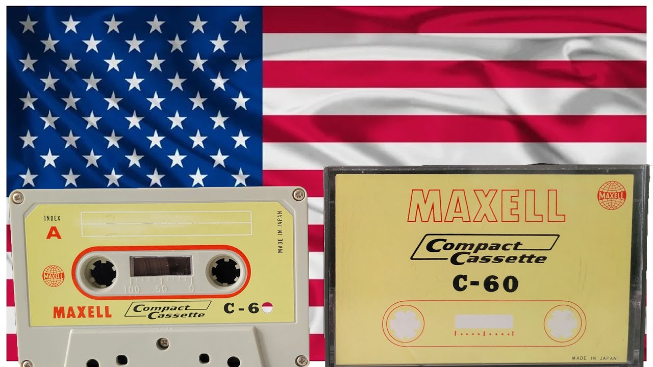 ПЕРВАЯ АУДИОКАССЕТА MAXELL! ПОДАРКИ ИЗ USA!