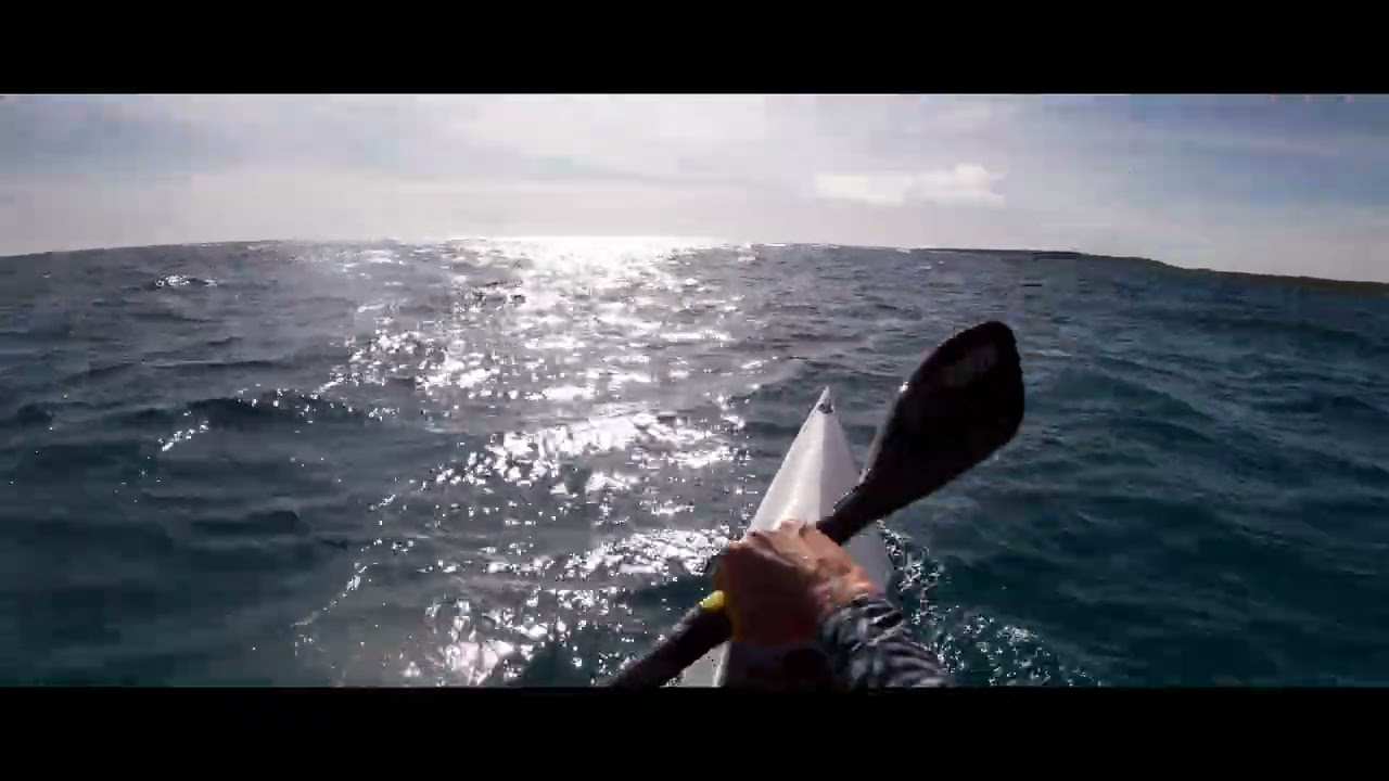 Surfski to Gilligan's Island 🏝️🧜‍♀️ upwind and downwind
