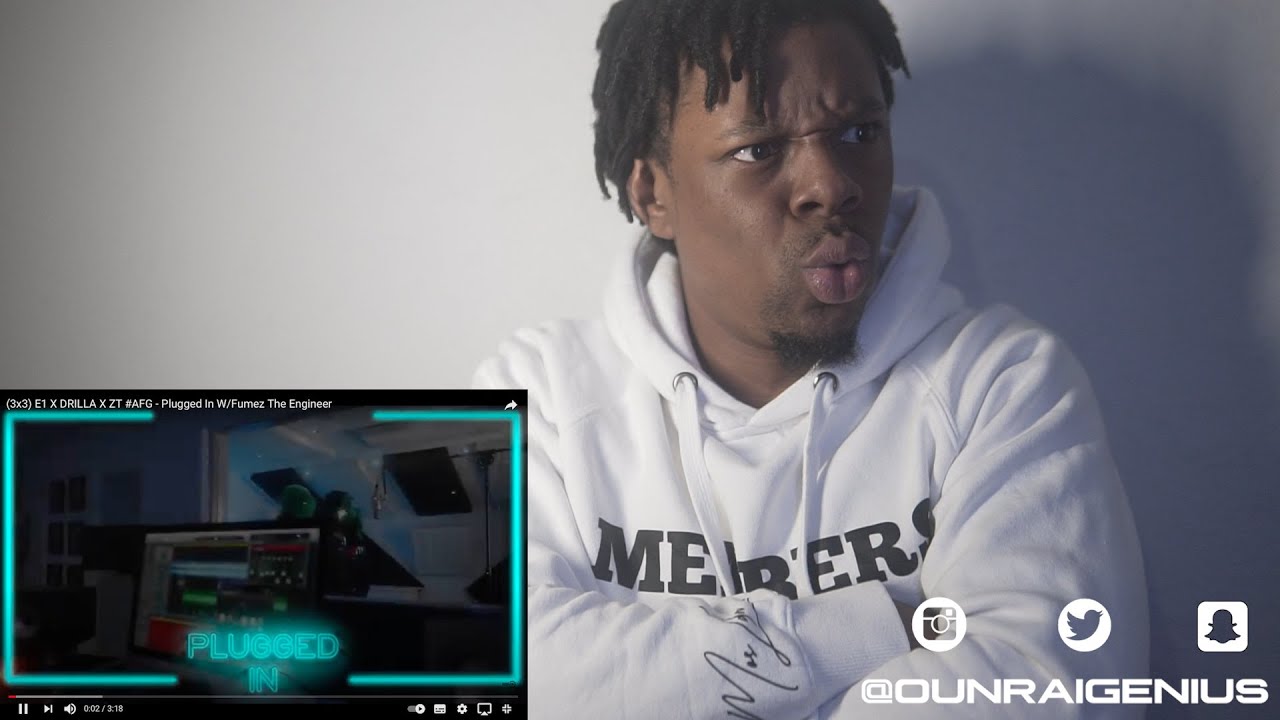 (3x3) E1 X DRILLA X ZT #AFG - Plugged In W/Fumez The Engineer | Genius Reaction