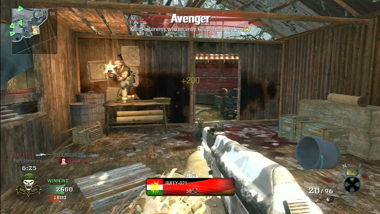 Call Of Duty Black Ops Team Deathmatch Gameplay 199