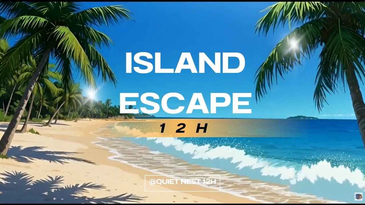 Manga Beach Sounds — 12 Hours Relaxation 4K
