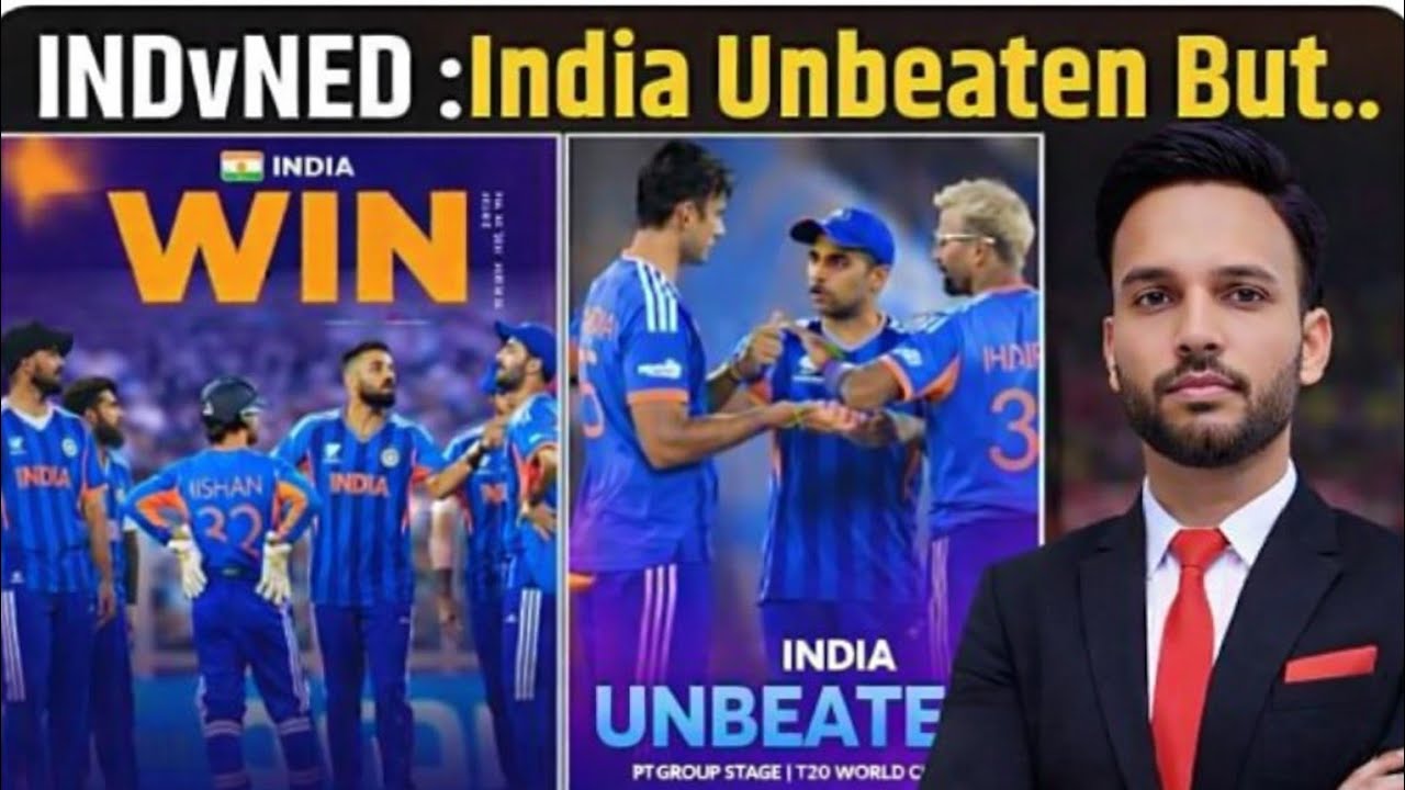 India Jeeti, Lekin Danger Saaf Dikha 😨 | IND vs NED Full Match Analysis | T20 World Cup
