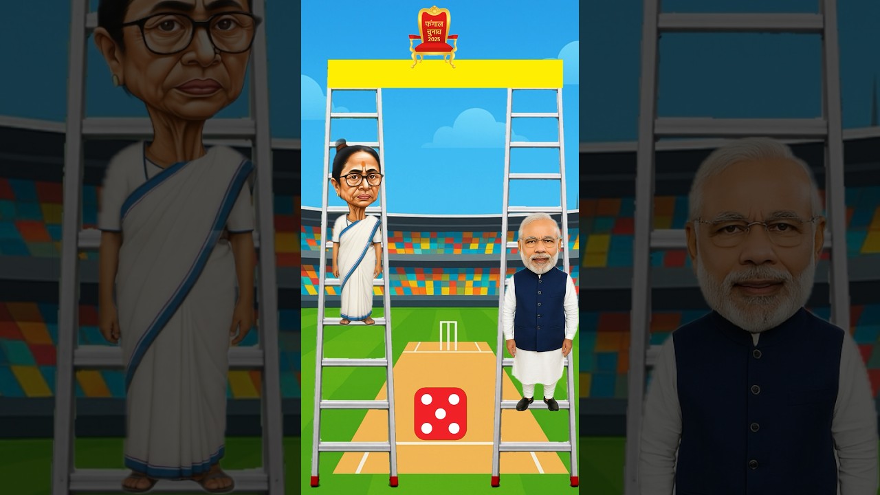 PM Modi vs CM Mamata Banerjee 🔥 Fight for Chair #modi #mamatabanerjee Challenge #viral #trending