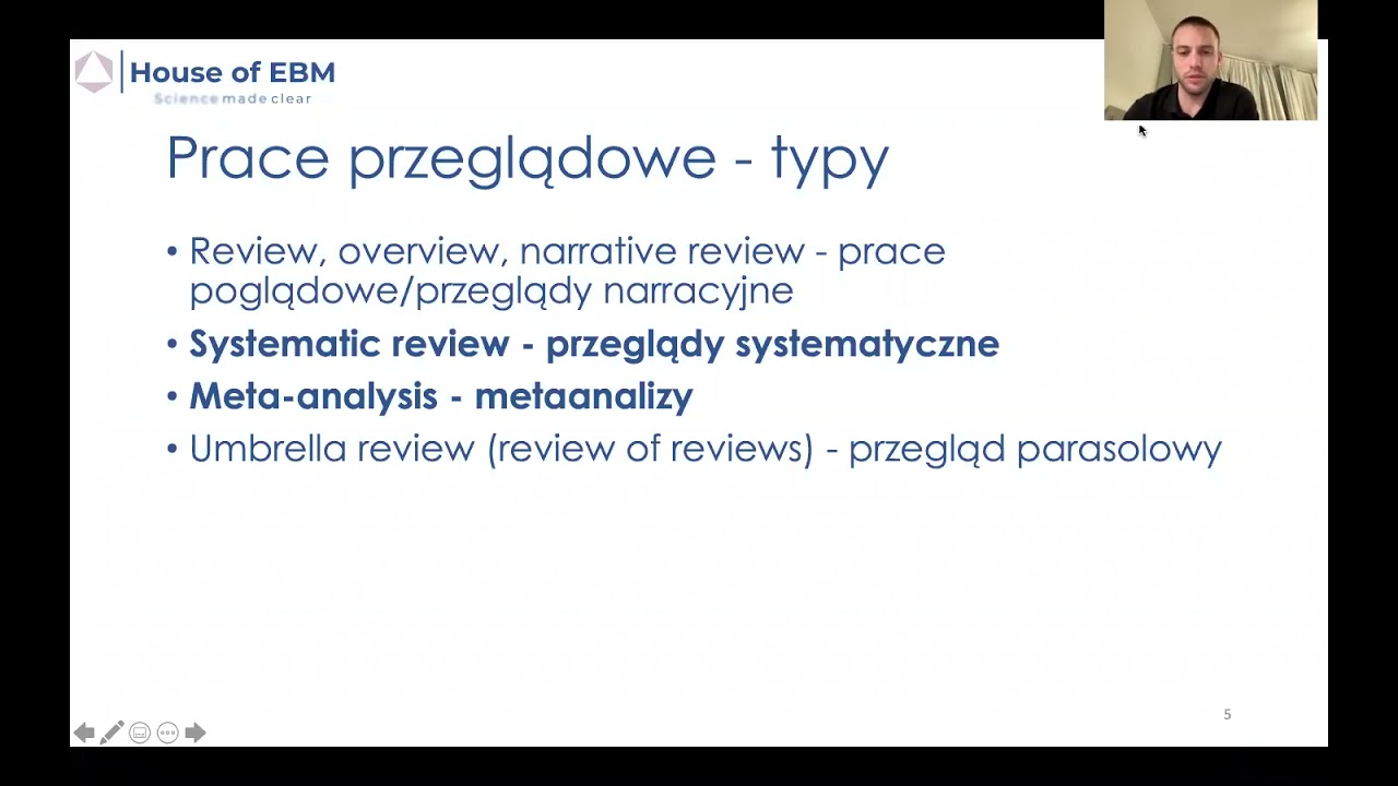 Jak napisać systematic review? Spotkanie z dr n. med. Piotrem Spychalskim (Część 1).