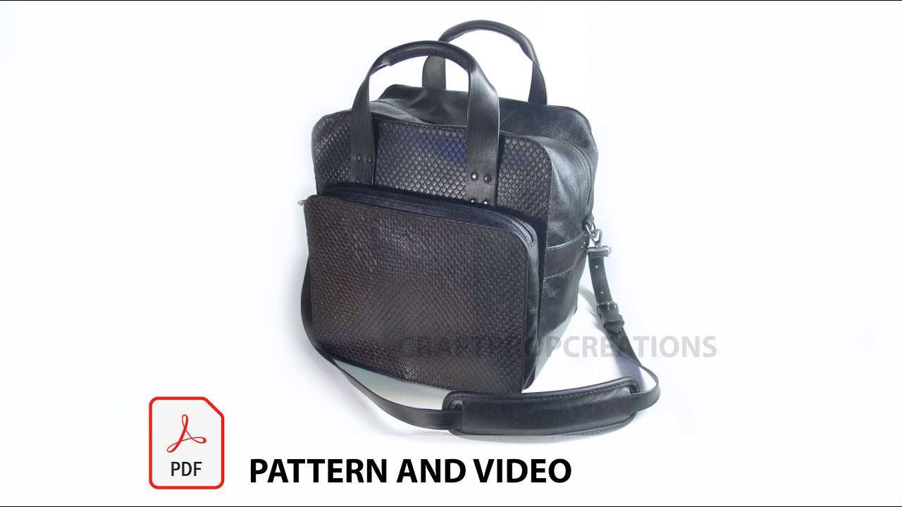 How to make a leather bowling bag