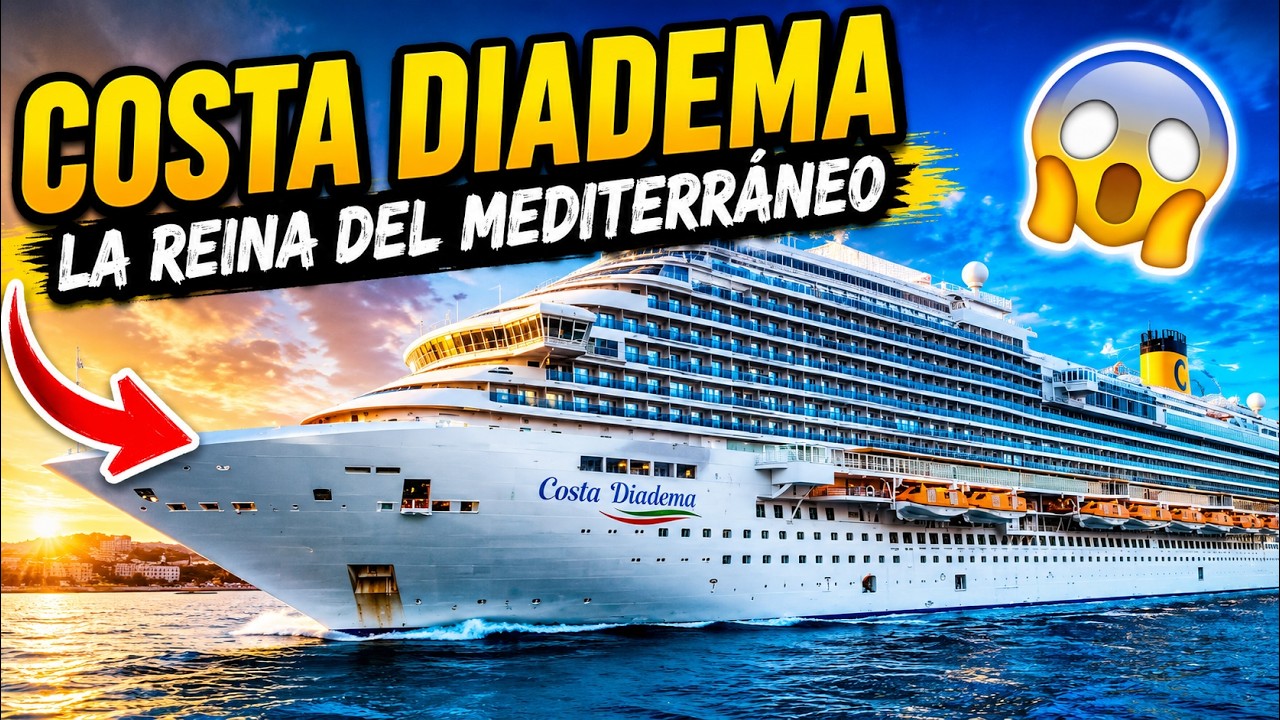 COSTA DIADEMA | La REINA del Mediterráneo 👑 ¡Tienes que verlo por dentro! 🚢