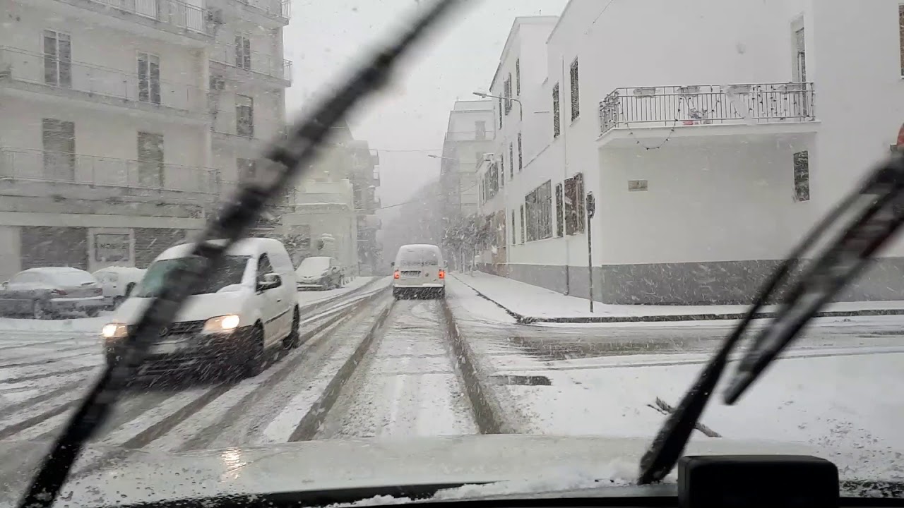 Neve ad Ostuni 4 GENNAIO 2019 (DAY)