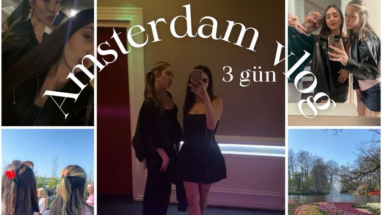 AMSTERDAM VLOG 3 | lale festivali,akşam yemeği, moruk club...