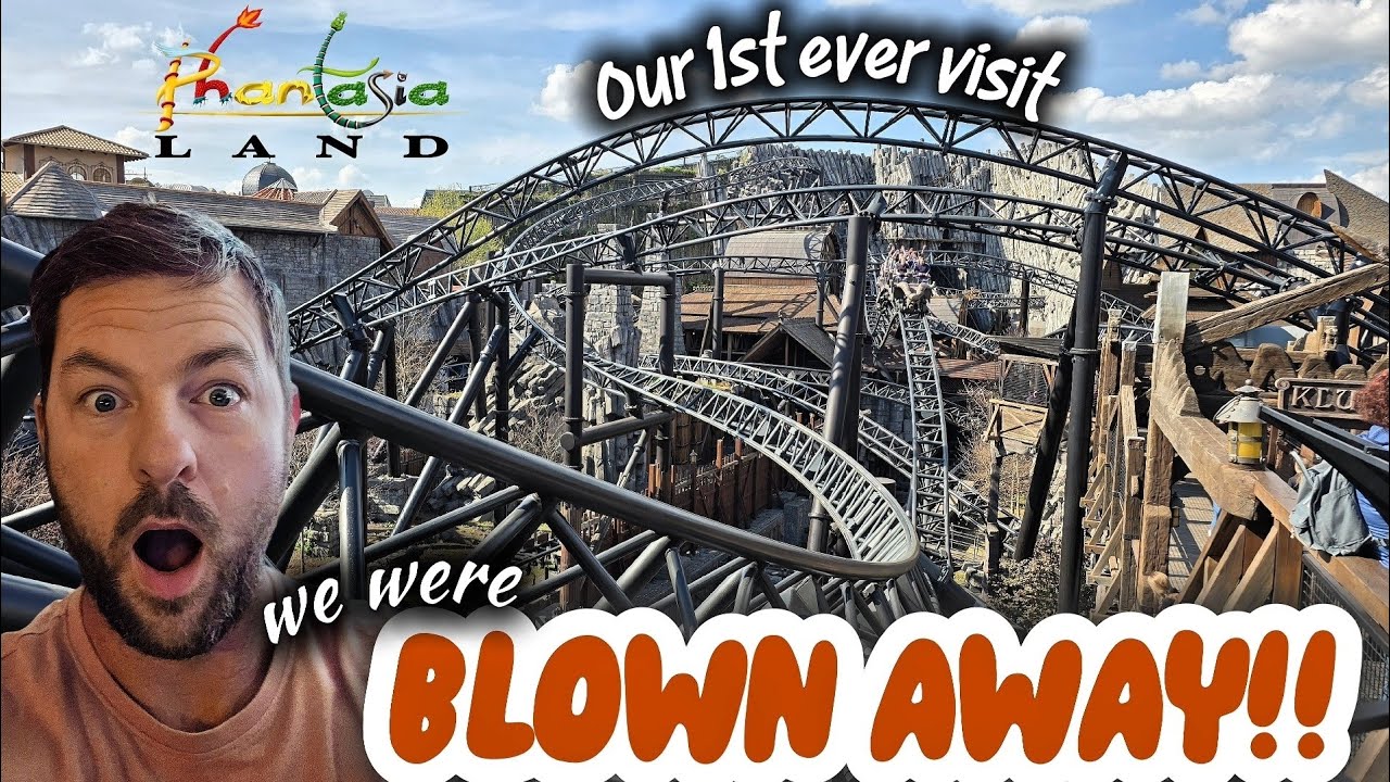 Phantasialand Vlog 2025  - FIRST EVER visit 🇩🇪🎢 and it's INCREDIBLE!
