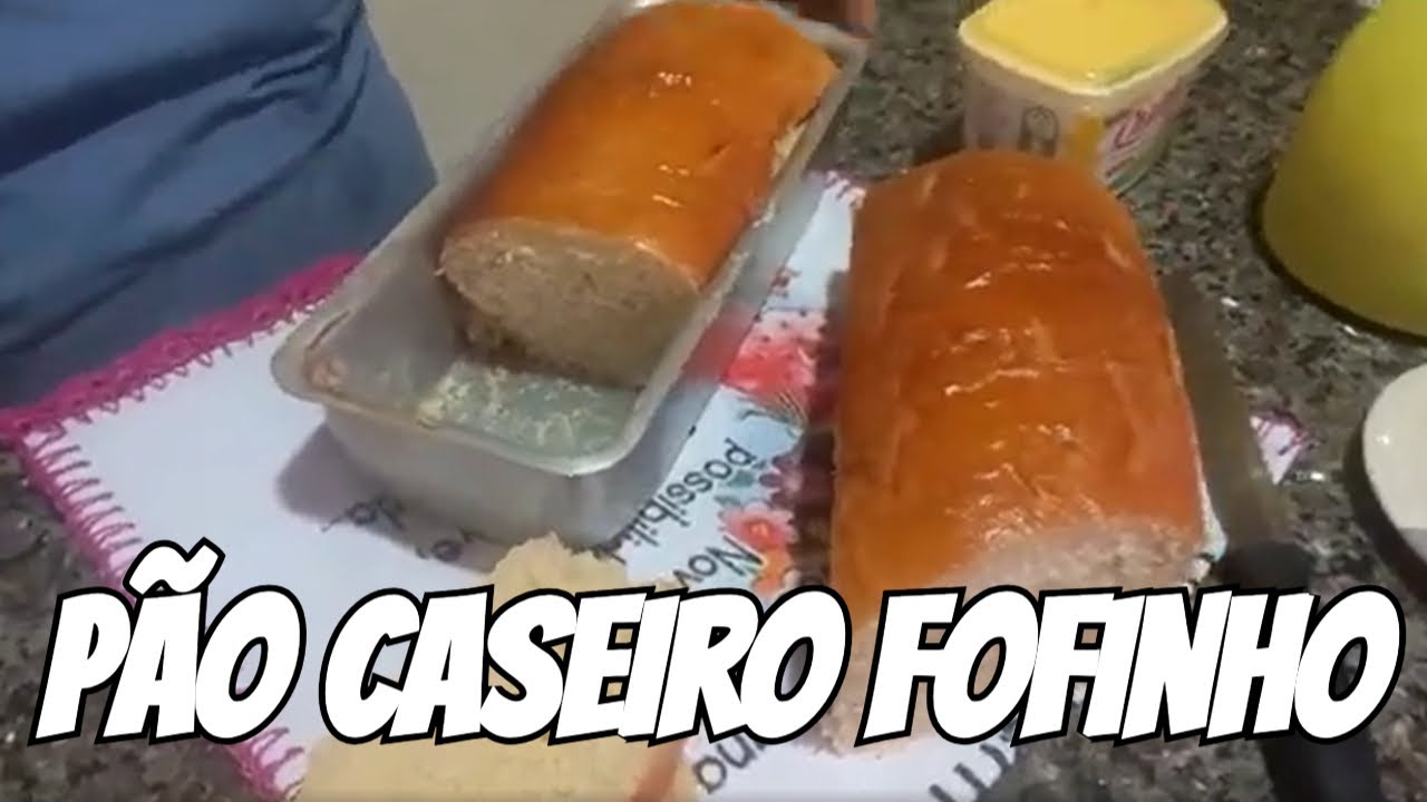 Como Fazer Pão Caseiro Fofinho e Fácil | Receita Simples com Poucos Ingredientes