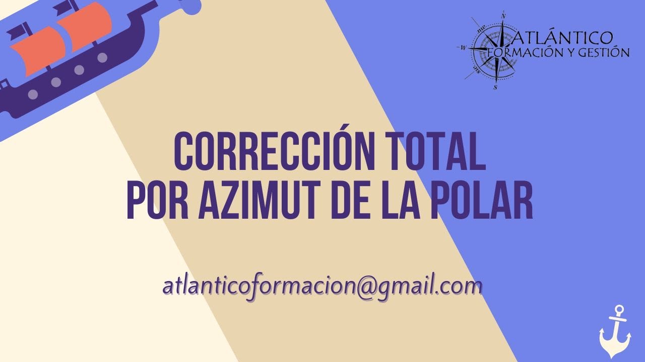 Cómo calcular la corrección total por azimut de la Polar - Con ejercicios