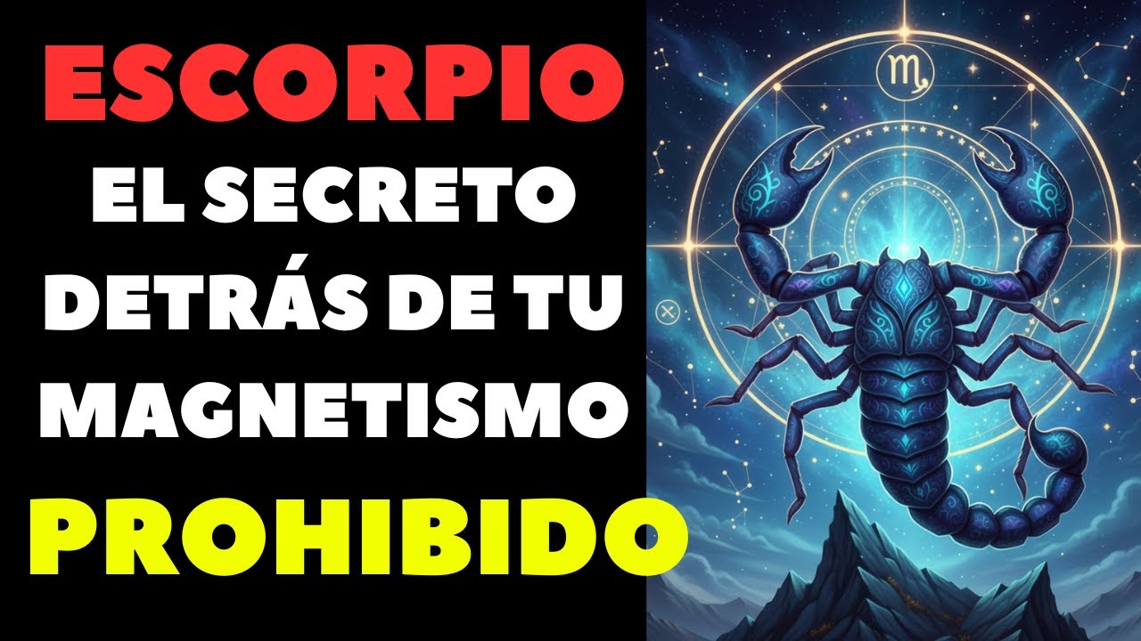 Por qué es IMPOSIBLE olvidar a un ESCORPIO♏🦂: La anatomía de su magnetismo oscuro🌊🖤