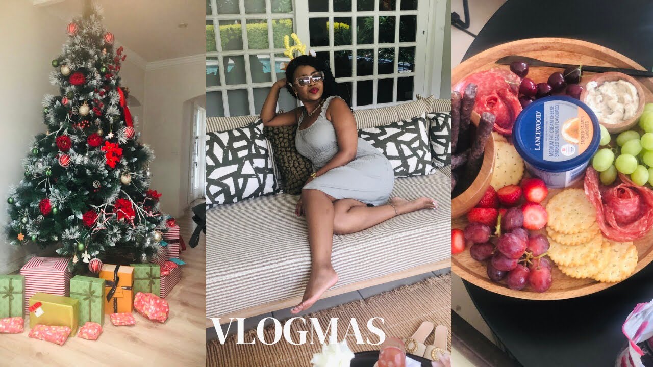 #vlogmas 8🎄| Рождество в саду | Давайте не спим всю ночь | Распаковка подарков🎁