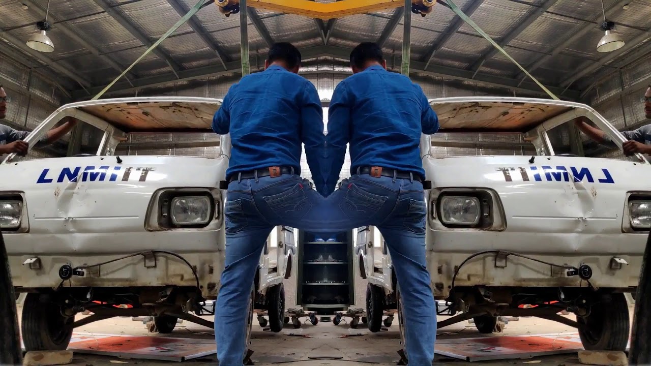 Conversion of IC engine based maruti omni scrap van to electric vehicle | The LNMIIT Jaipur |