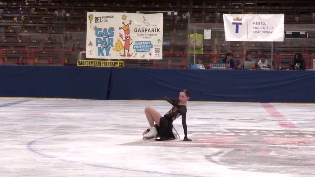 Anna Gerke &ndash; 2025 Tirnavia Ice Cup FS