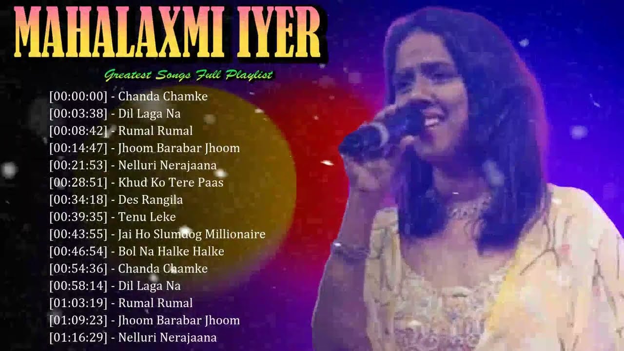 🎇🌷 Mahalaxmi Iyer – Elegant expressive voice praising timeless romantic songs 🌠🎶