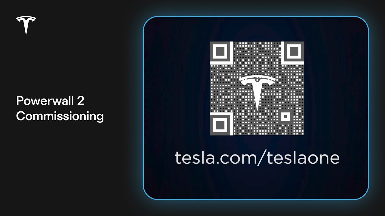 Powerwall 2 - Commissioning