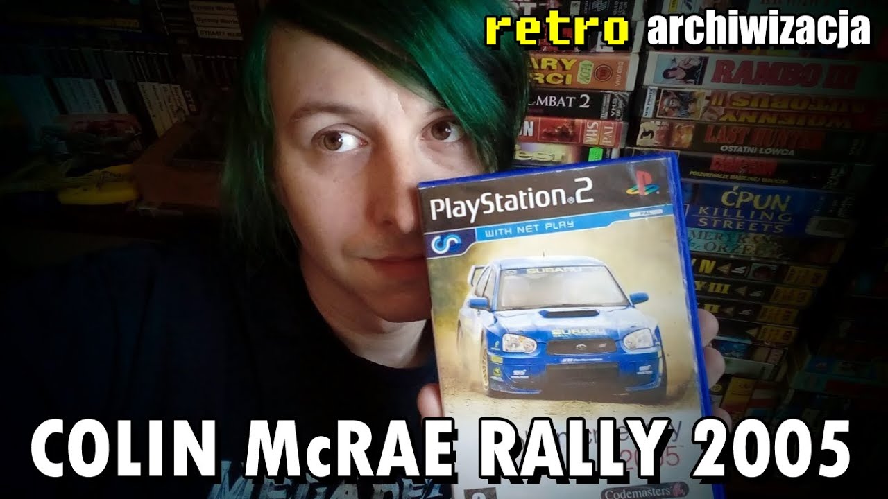 Colin McRae Rally 2005 + Richard Burns Rally demo na PlayStation 2 | Retro archiwizacja odcinek 829