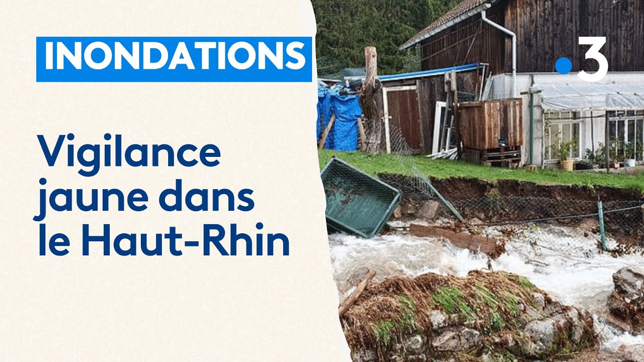 Des murs emportés et des pierres dans la rue : de violentes crues ont inondé ce village du Haut-Rhin
