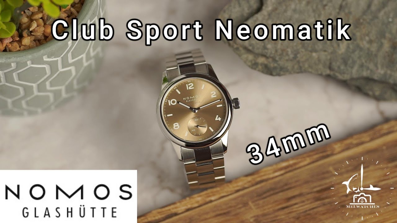 NOMOS Club Sport Neomatik 34 mm - Le Meilleur Mouvement Manufacturé à moins de 3000 € ?