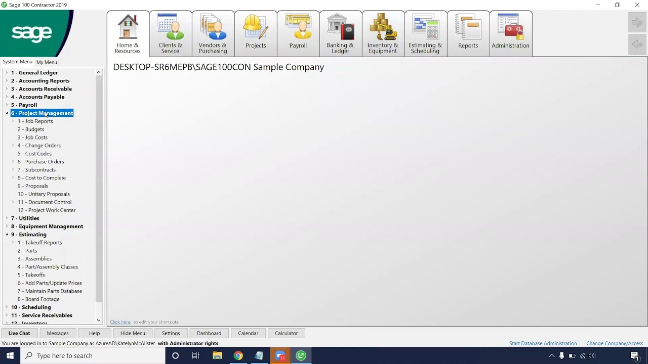 Project Management- How To Generate Purchase Orders From A Takeoff in Sage 100 Contractor