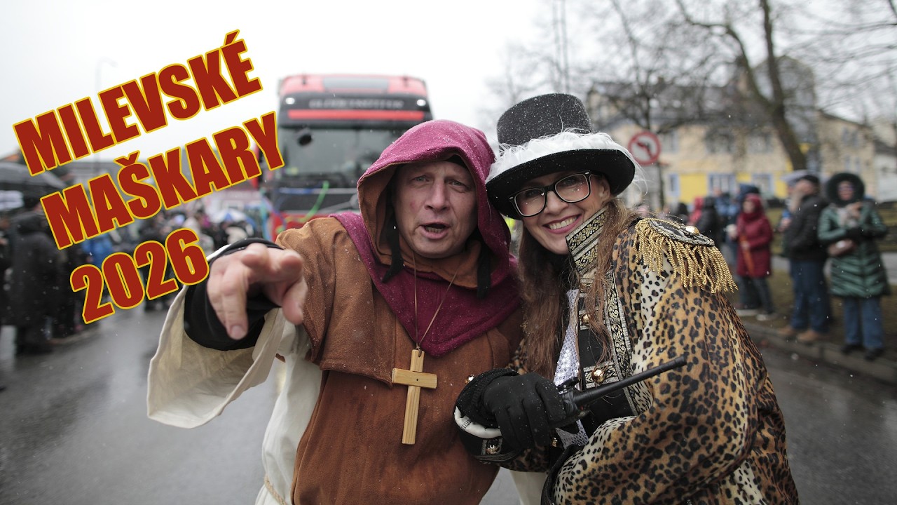 Milevské maškary. Největší maškarní průvod v ČR.