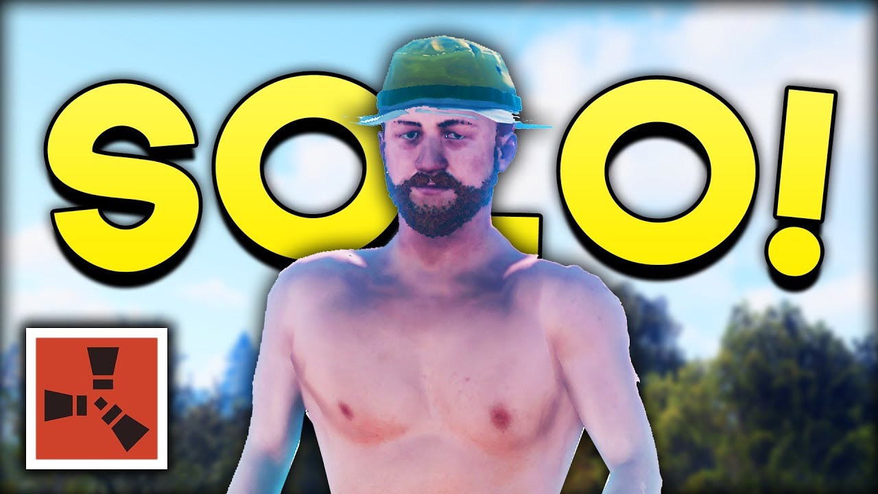 RUST SOLO GUIDE DAY ONE! - Rust SOLO Tutorial #1