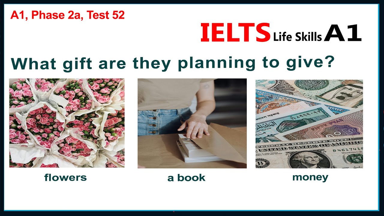 IELTS Life Skills A1 Listening Test 52 ►  New 2025 🇬🇧