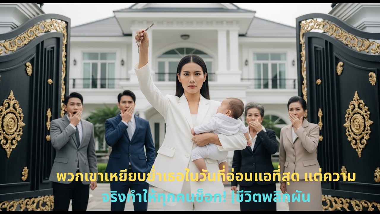 พวกเขาเหยียบย่ำเธอในวันที่อ่อนแอที่สุด แต่ความจริงทำให้ทุกคนช็อก! |ชีวิตพลิกผัน