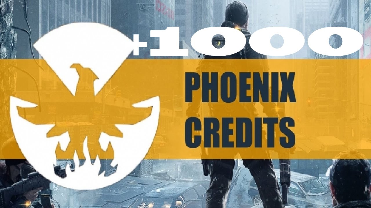 The Division - Fastest Way to Get Phoenix Credits (So LUCKY!)