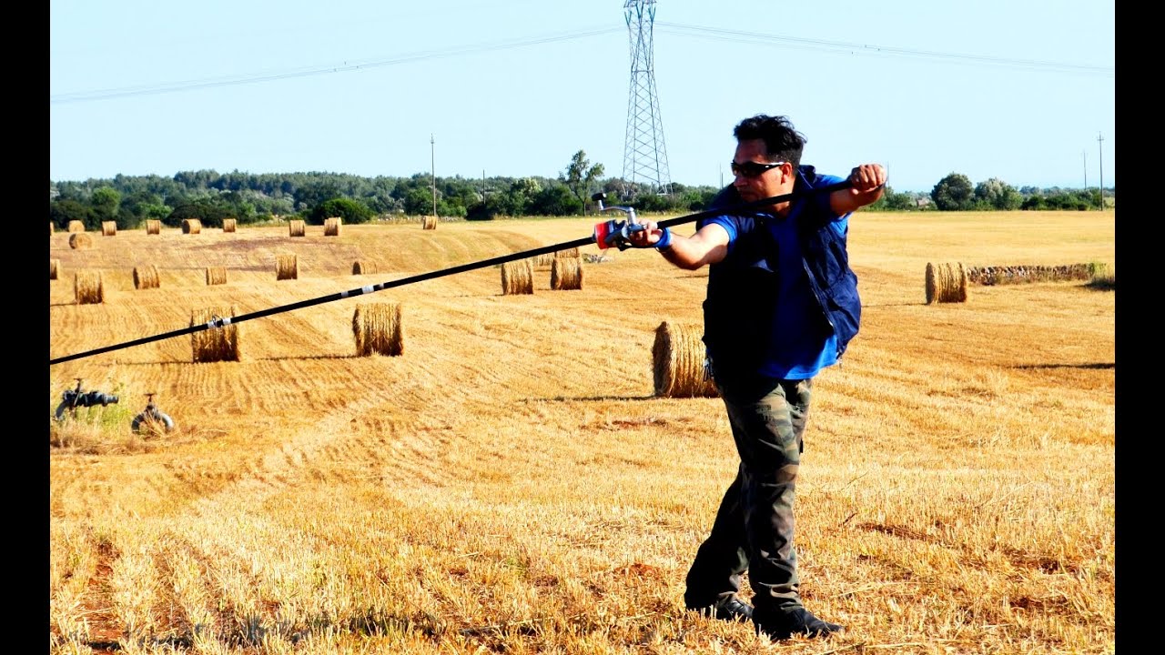 TECNICHE DI LANCIO DA PESCA: con i campioni di Puglia e canne da surfcasting e longcasting