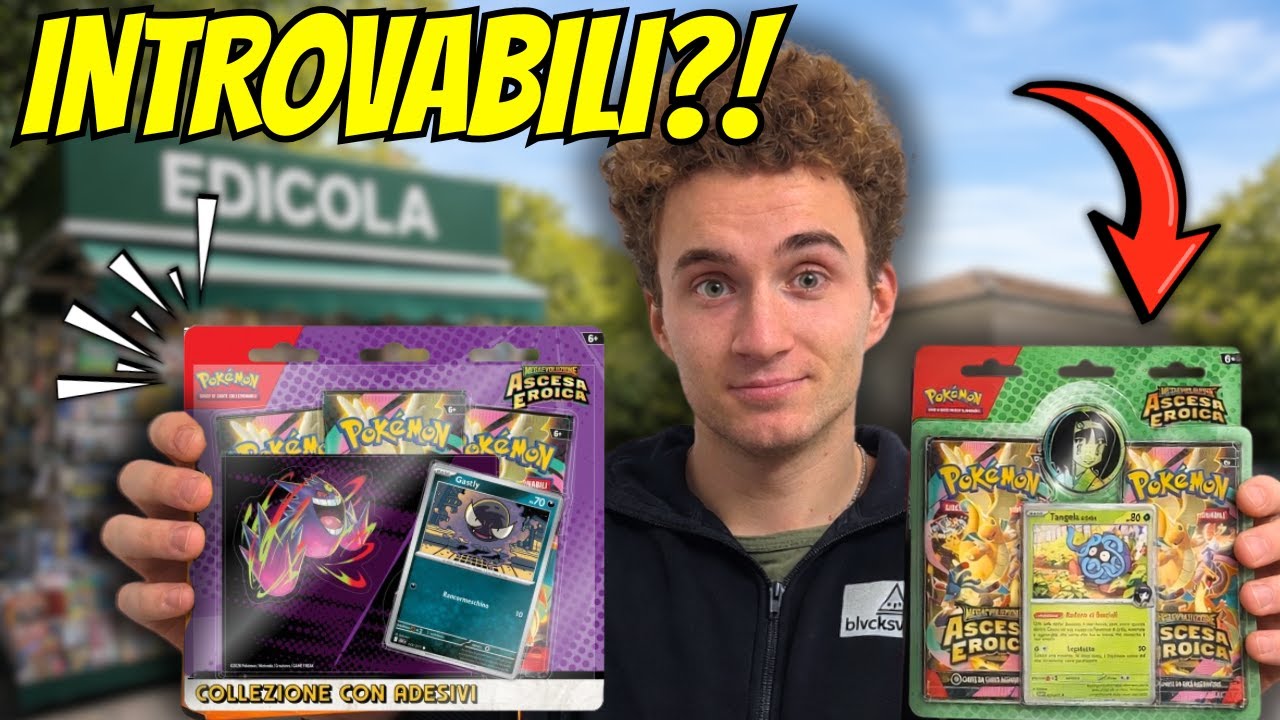 HO COMPRATO TUTTI I NUOVI PRODOTTI POKEMON DI ASCESA EROICA IN EDICOLA