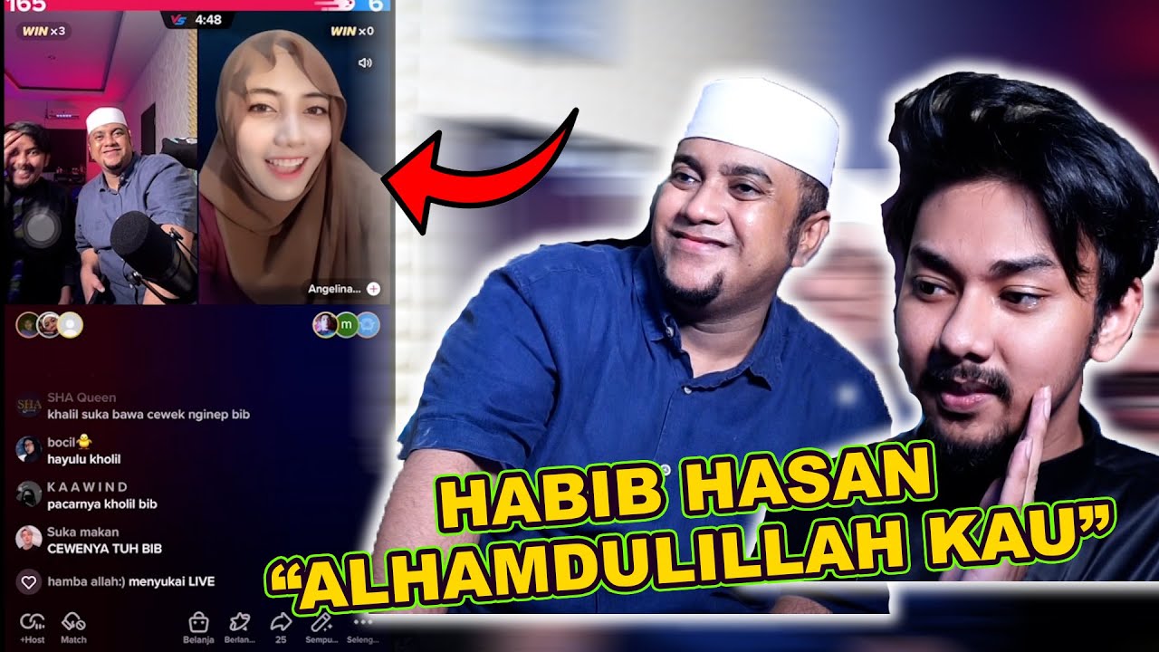 GOKIL!! HABIB HASAN LIVE DI TIKTOK NYA KHALIL