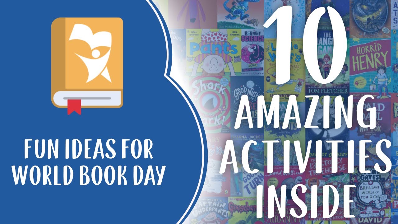 10 FUN IDEAS AND ACTIVITIES FOR WORLD BOOK DAY | #worldbookday