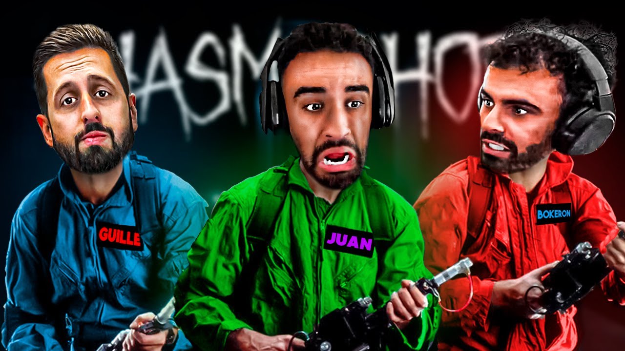 ILLOJUAN EN PHASMOPHOBIA 👻 - ft. GUILLE, ELBOKERON (MEJORES MOMENTOS)