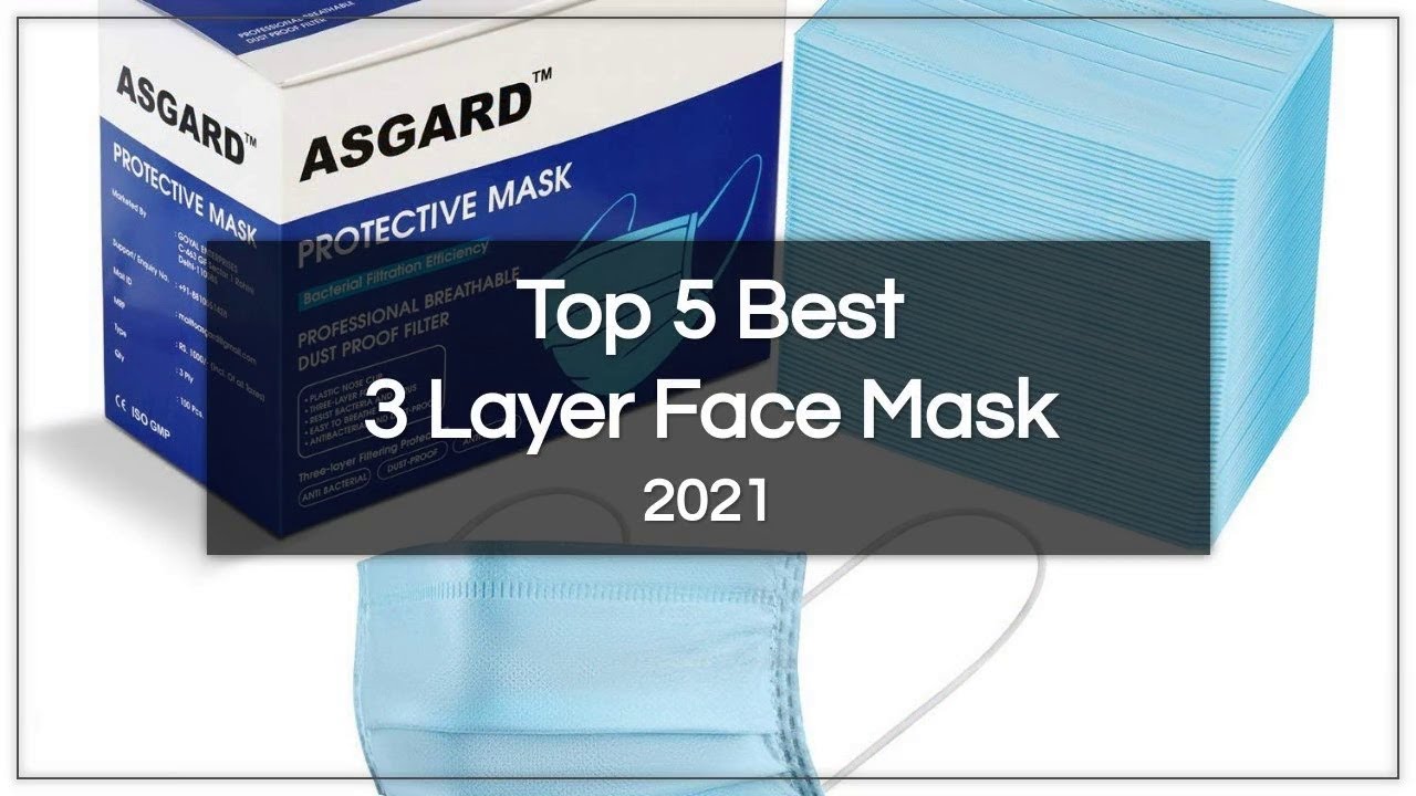 Top 5 Best 3 Layer Face Mask In 2021 India