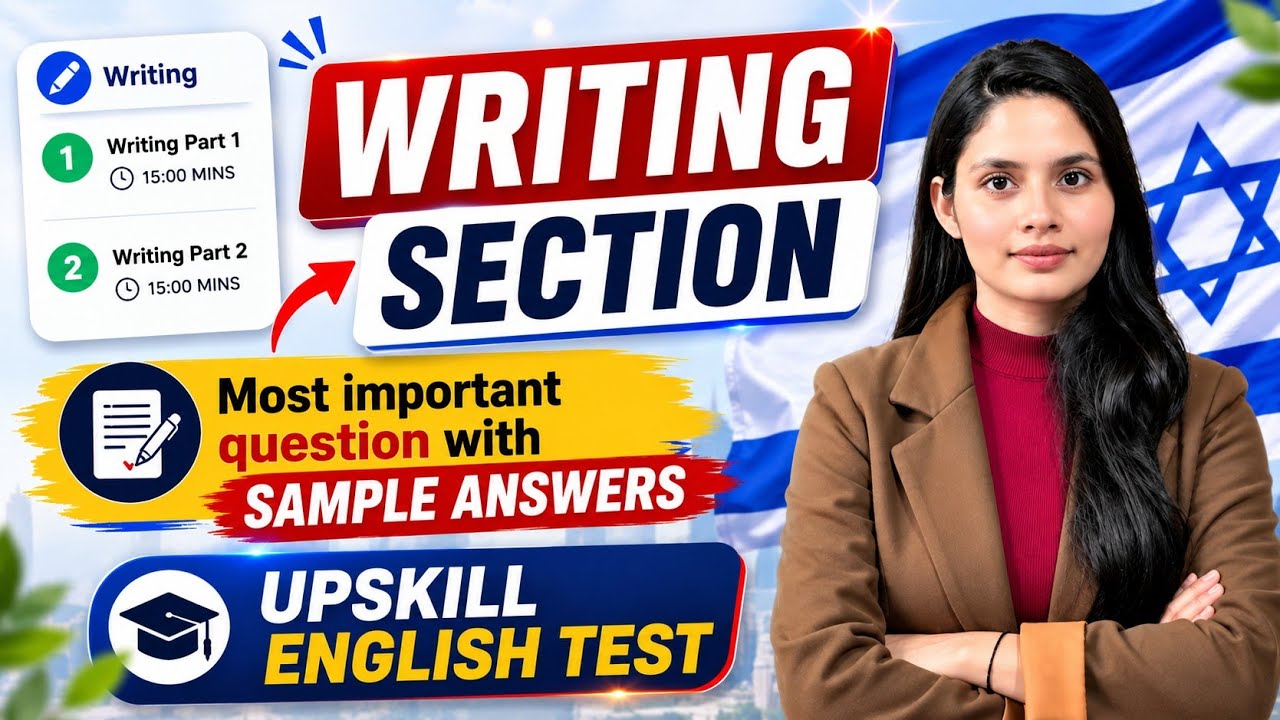 Writing Section Most Important Questions & Easy Answers l Cambridge Upskill English Test 