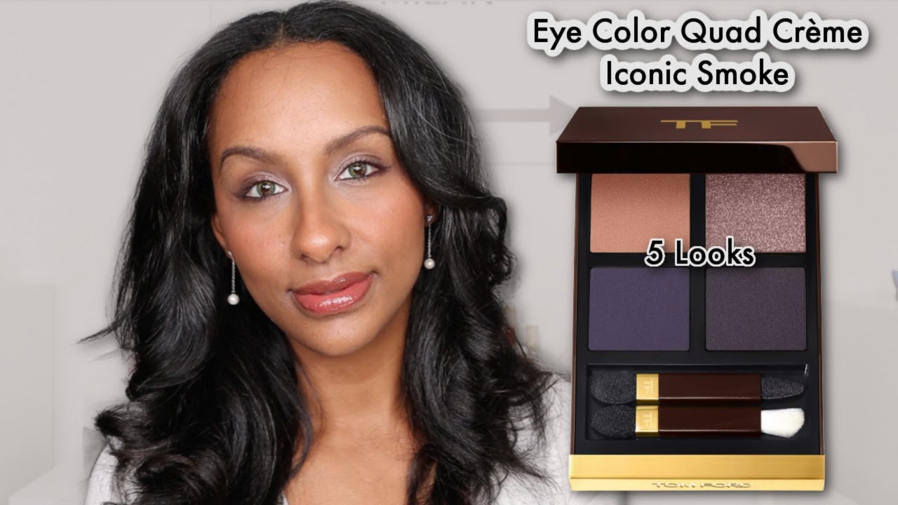 Creating 5 Looks using TOM FORD Iconic Smoke Eye Color Quad Crème | REVIEW | Mo Makeup Mo Beauty