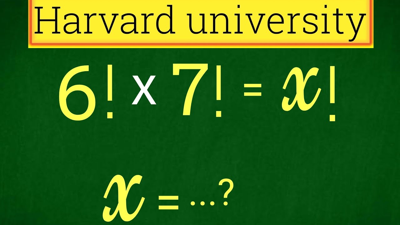 A Harvard University interview math tricks | algebra math test #matholympiadquestion​ #viralmathsHow