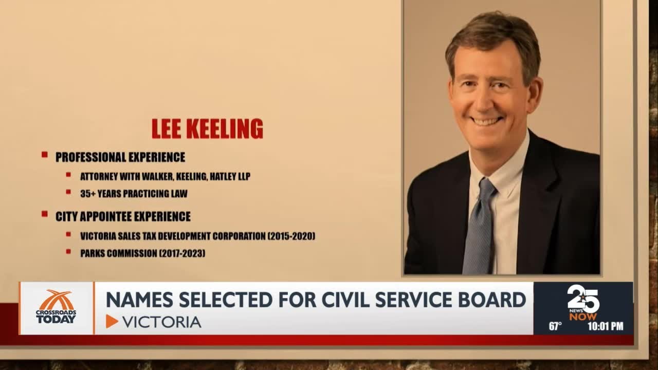 Victoria City Council confirms new Civil Service Board appointments