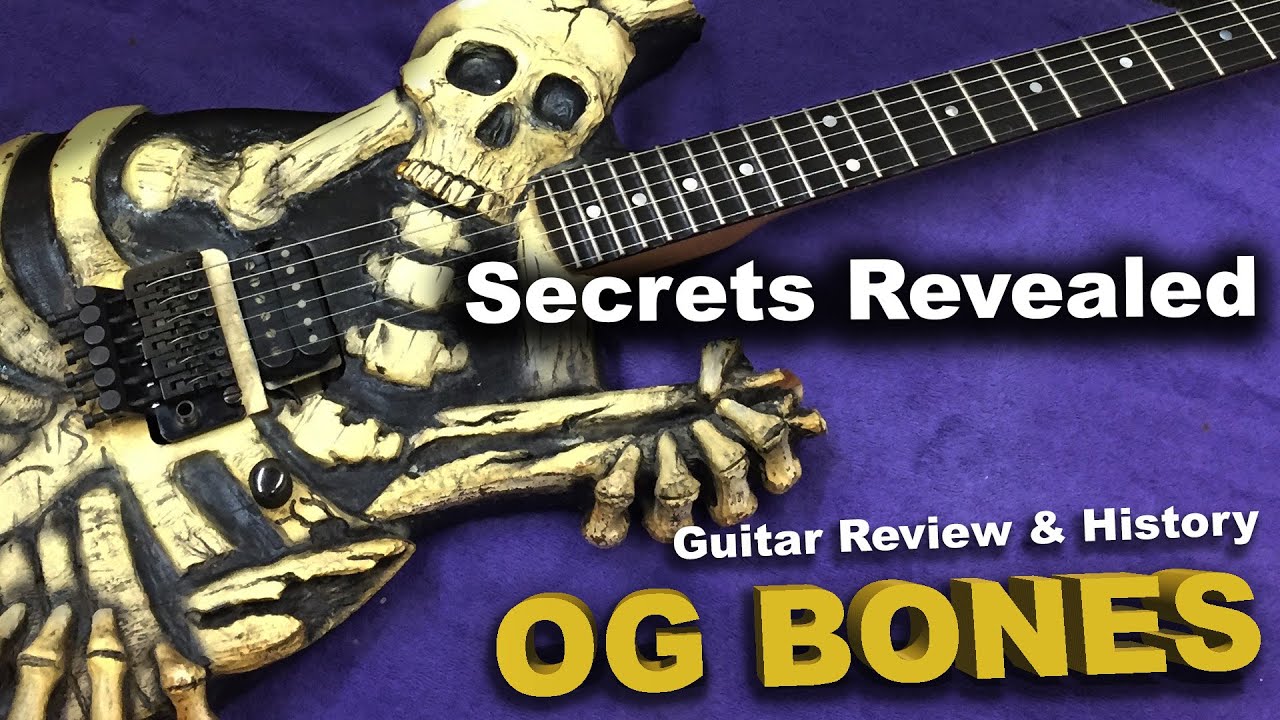 George Lynch "Original Gangsta Replica" OG Bones Guitar #6 with Gerry Ganaden