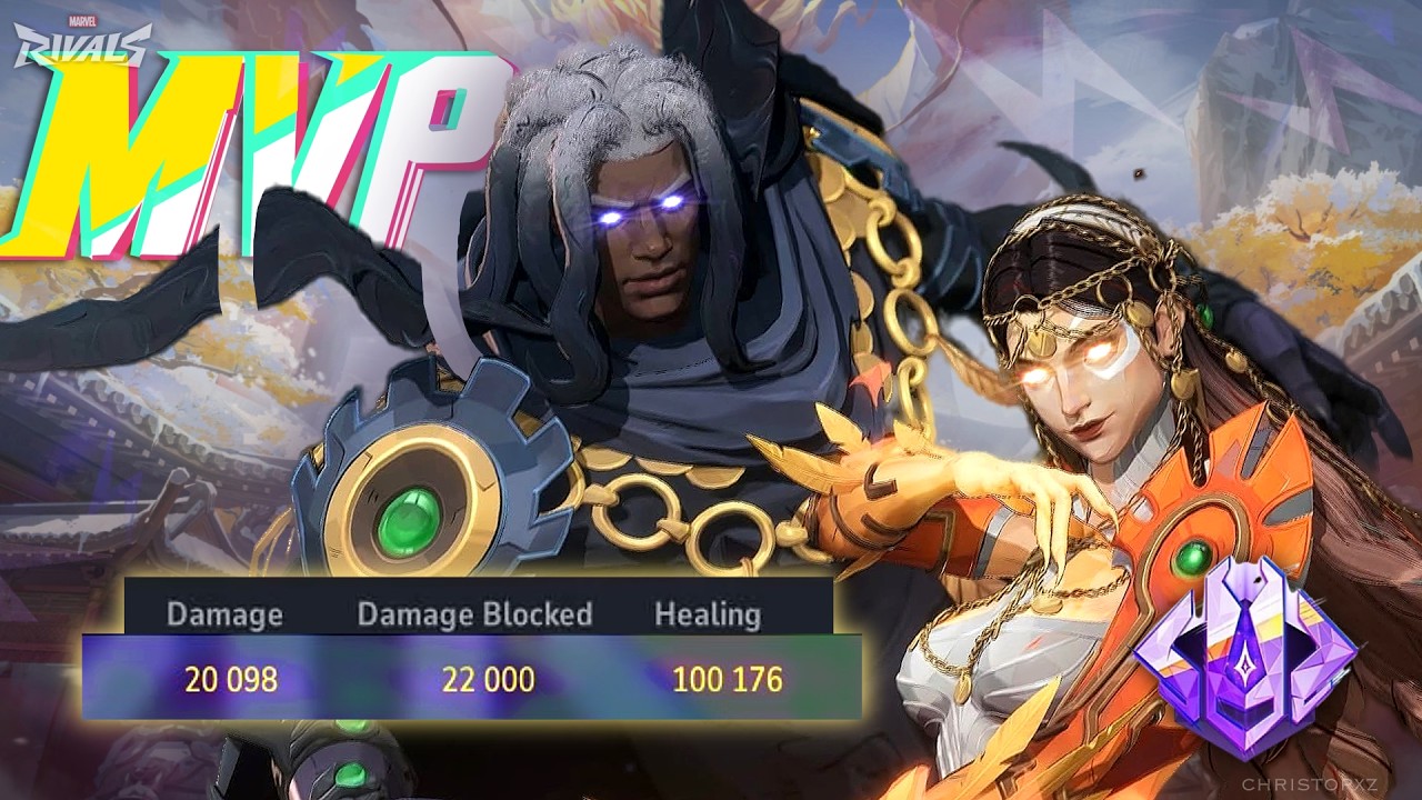 100,000 HEALING as CLOACK & DAGGER in Marvel Rivals.
