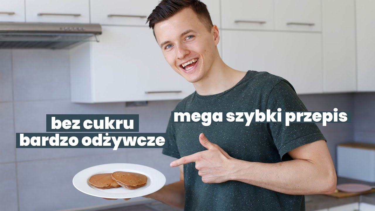 PRZEPIS W 10 minut na cynamonowe FIT PANCAKES! Zero cukru!