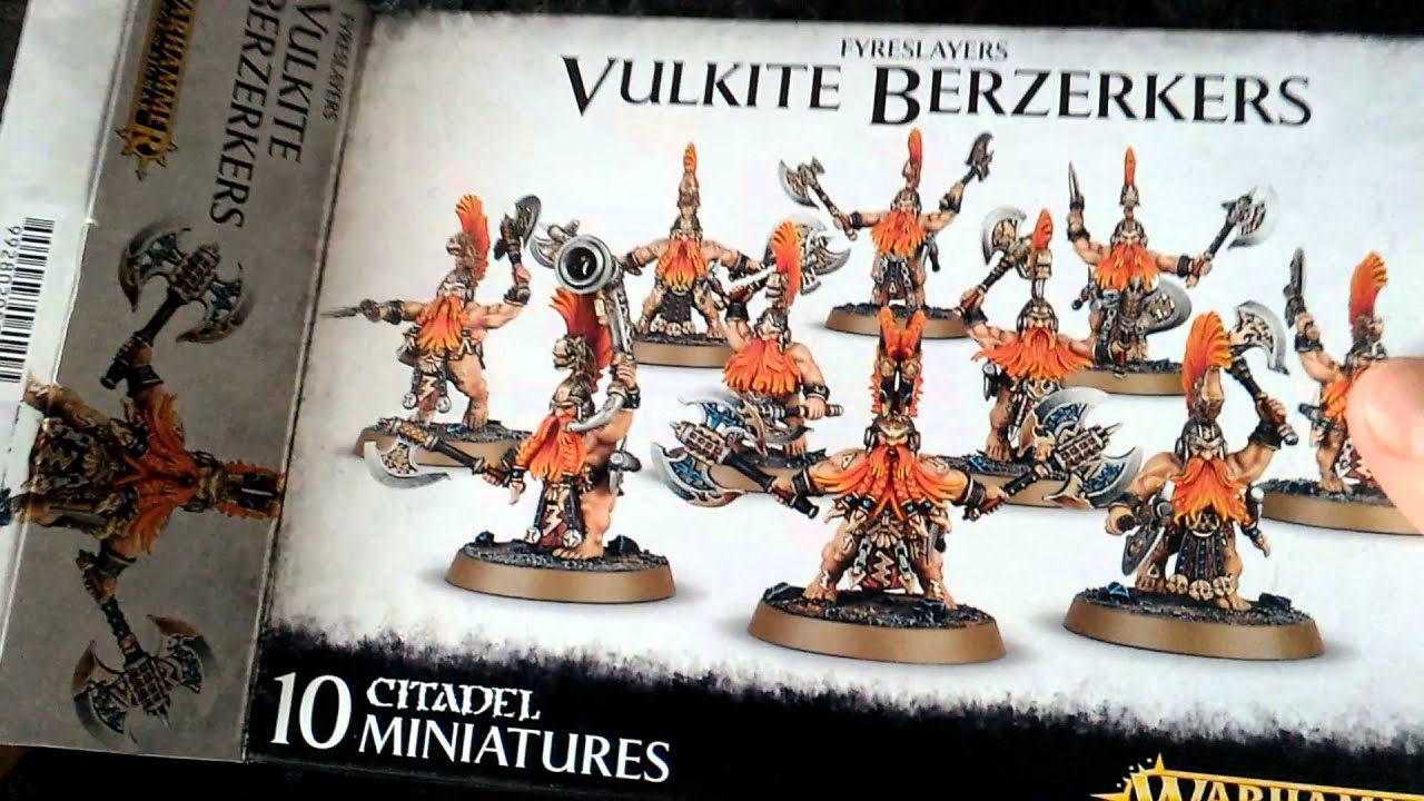 Vulkite Berzerkers unboxing pl