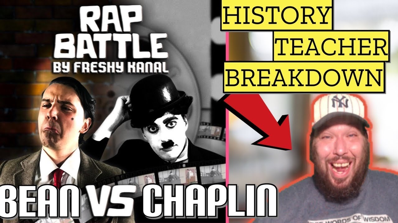 Mr. Bean vs. Charlie Chaplin  Rap Battle! A History Teacher Reacts | @FreshyKanal