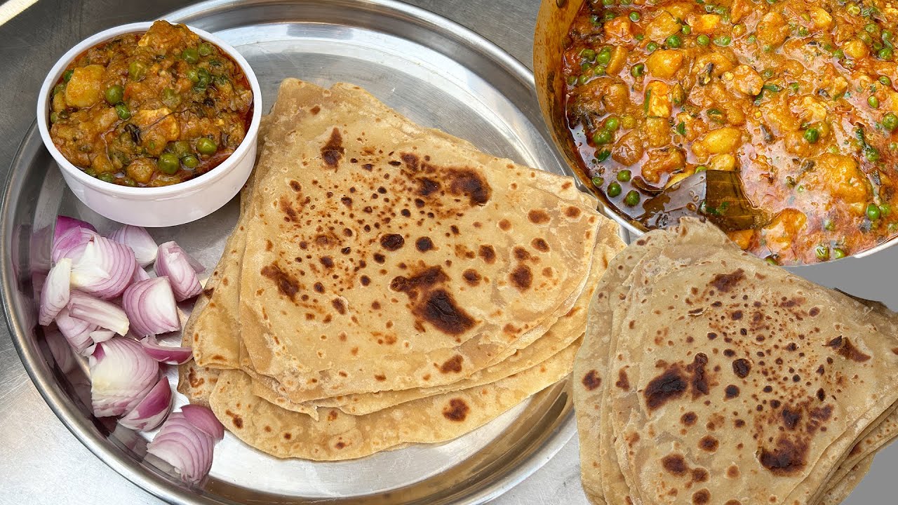 దూది లాంటి చపాతీలు మరియు ఆలూ కుర్మా || EVERYDAY COOKING