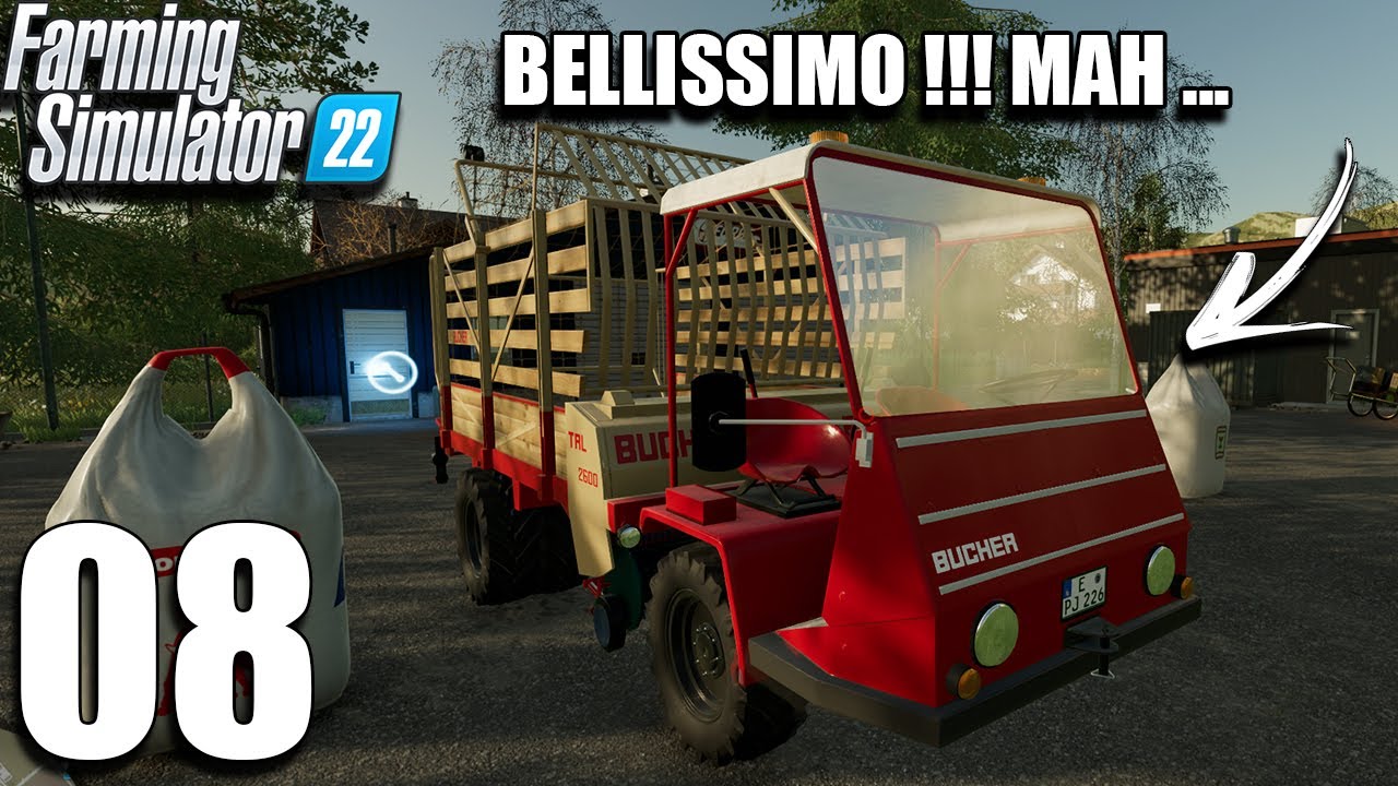 08 | UN BUCHER DE CU.. PER NONNO  | MAPPA FRUHLING  - Farming Simulator 22 - GAMEPLAY ITA
