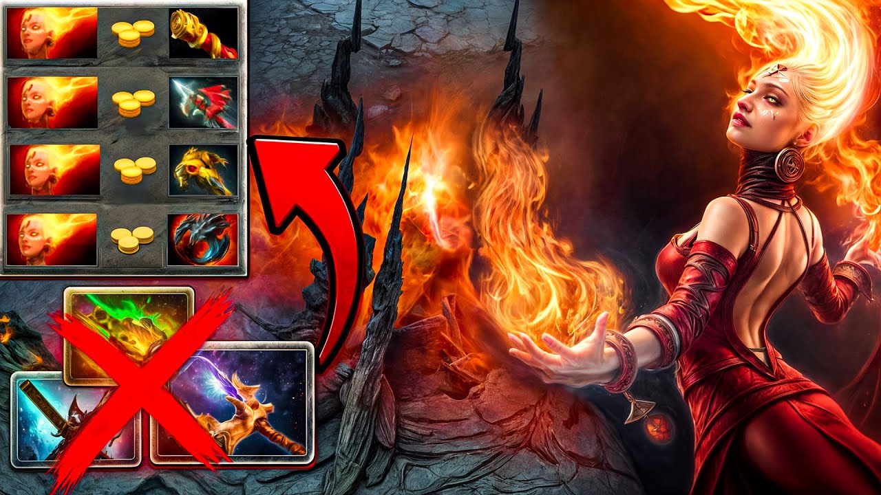 Let's go back to when Lina built right-click damage