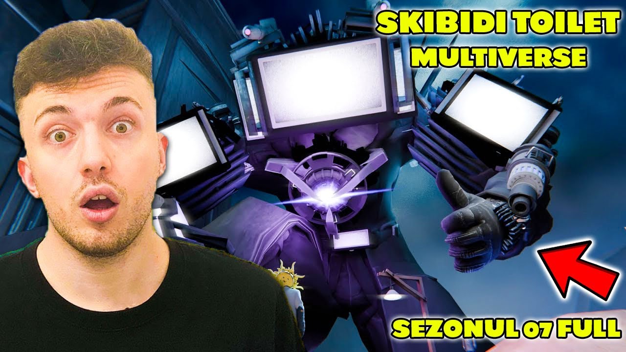 *REACTIONEZ* la SKIBIDI TOALETELE MULTIVERSE SEZONUL 07 FULL SECRETE! APOCALIPSA SKIBIDI VINE! EPIC!