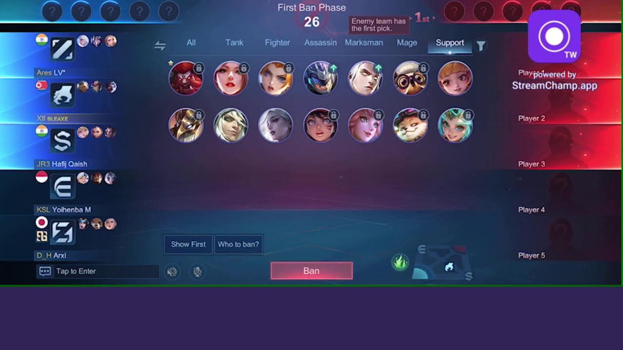 🔥 Mobile Legends Live | Ranked Push + Savage Gameplay | Join Now!